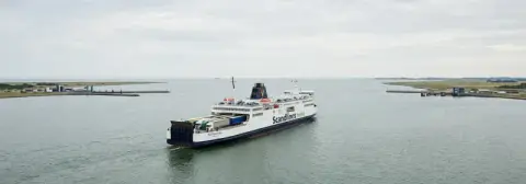 Færgerute fra Puttgarden til Rødbyhavn